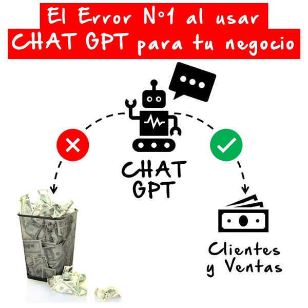 
¡El Mayor Error al Usar Chat GPT para Tu Negocio!