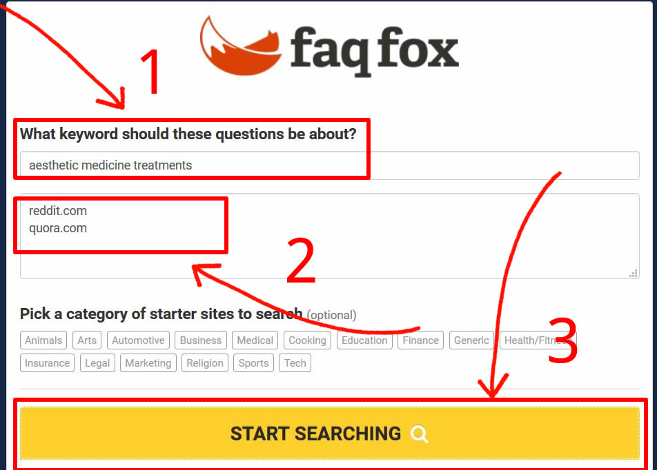 Faqfox paso 1